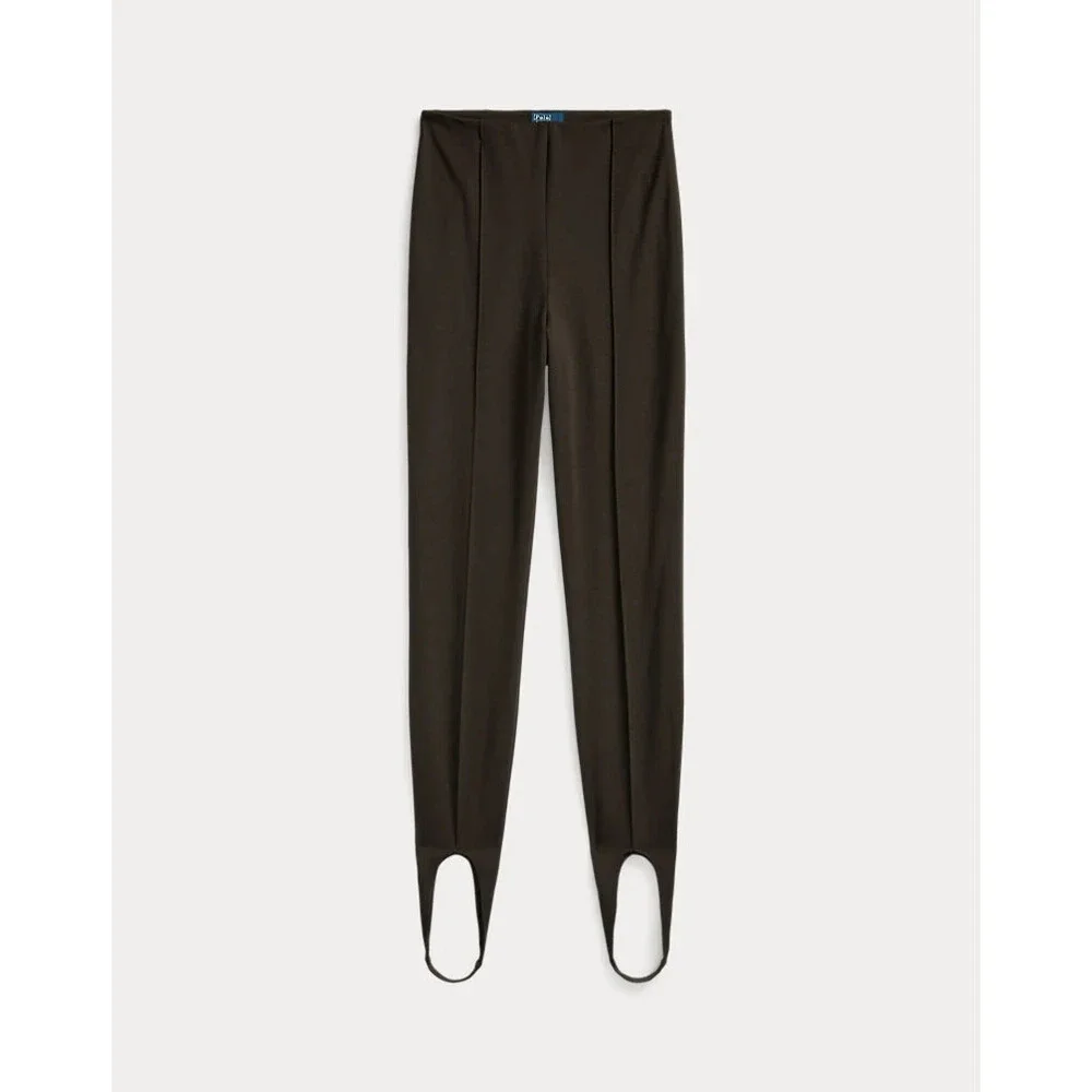 NEW Polo Ralph Lauren Womens S Stirrup Stretch Side-Zip Legging • Reg Price $298 - Picture 2 of 5